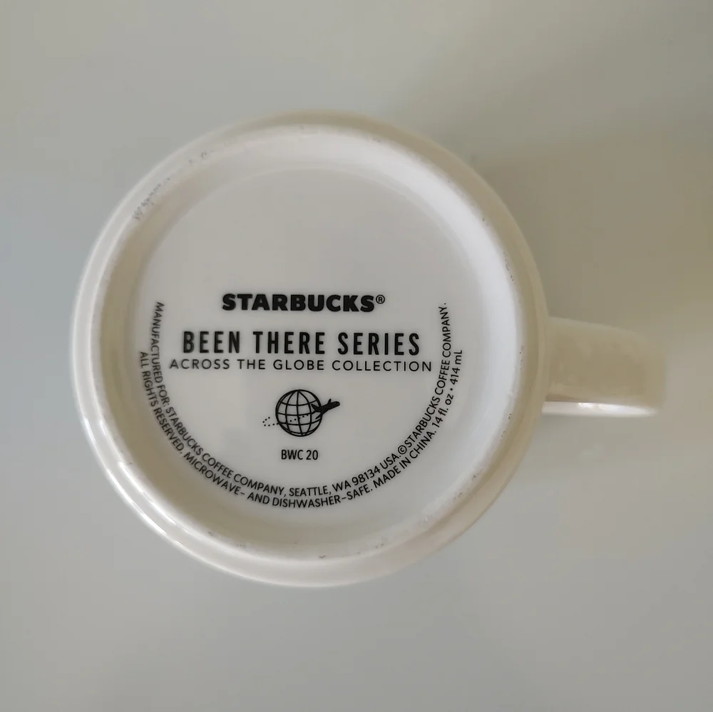 Starbucks Florida Been There Series Coffee Mug 14 Oz. Pink Green - Picture 8 of 9